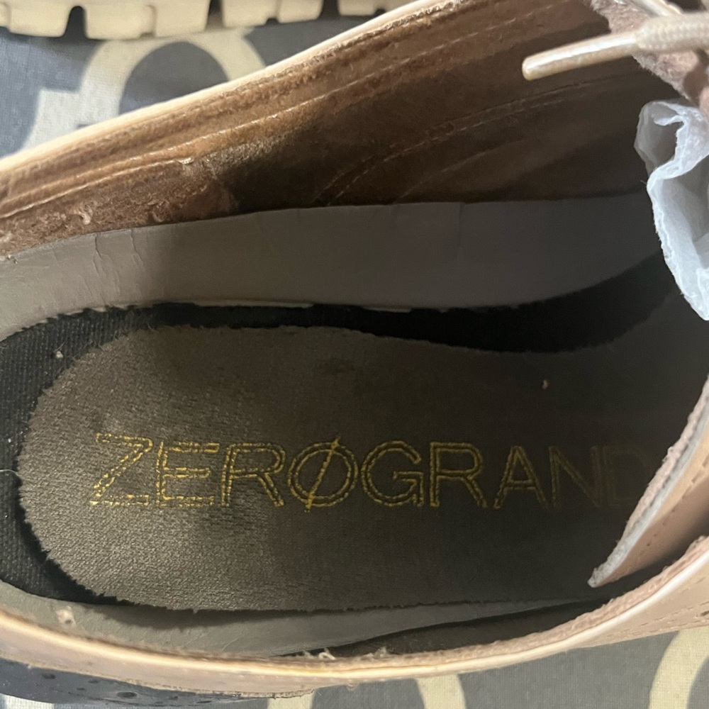 Real Leather! Cute Oxford Shoes - Wingtip - Picture 5 of 6